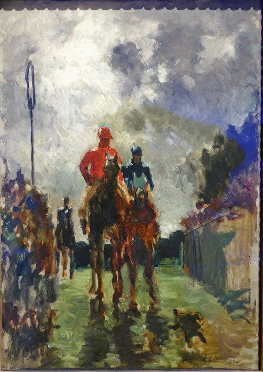 Henri de Toulouse-Lautrec : les jockeys (1882)