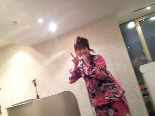 田中わかばさん満面の笑顔!