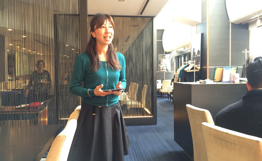 セミナー講師の石崎妙子さん。