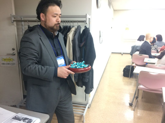 なんとチョコレートもくださいました。