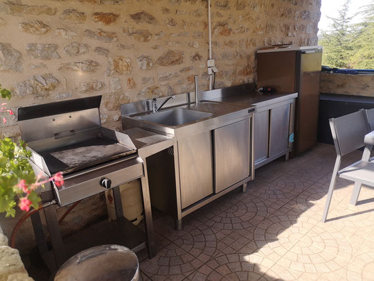 les igues d'Aujols, sont à 500m de la maison sur l'autre colline!!!! une rando sympa pour tous!