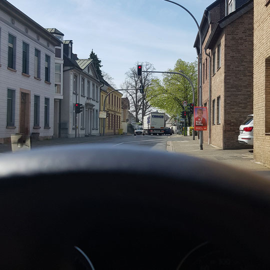 12 von 12 April 2022, Is denn heut scho Sommer?, Unterwegs mit dem Auto