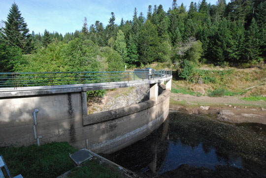 Barrage de la Tarentaine