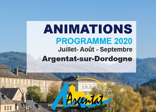 Argentat-sur-Dordogne Animations 2020