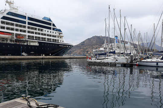 Le Biloup à Carthagena le 2 juin