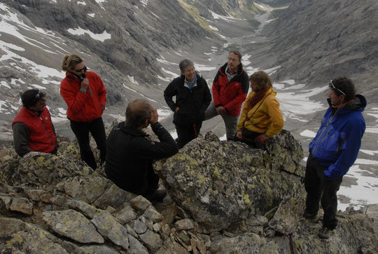 François, Ophélie, Frédi, Anne-Françoise, Joël, Antoine, Christophe (et Nathalie à la photo).