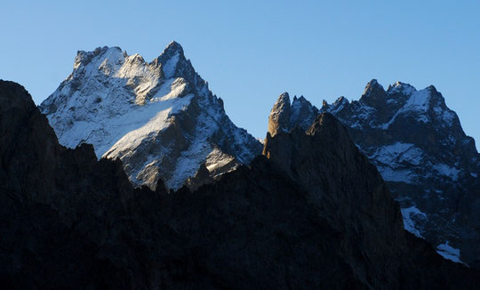 Et la face nord de la grande Ruine, bien blanchie !