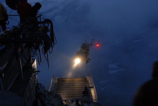 DZ du Promontoire : intervention des secours vendredi à la tombée de la nuit. Merci à eux.