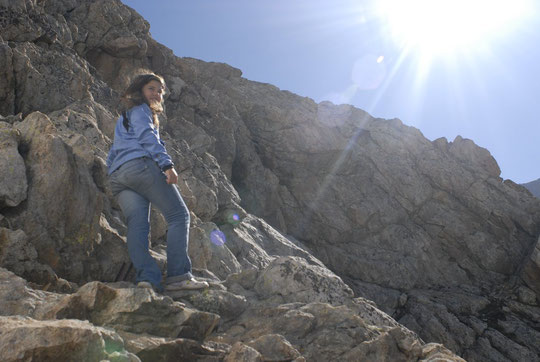 Les enfants ont retrouvé, le rocher de la Meije, le soleil de l'Oisans...