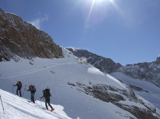 Tour de la Meije : bienvenue au Promontoire ! (photo Claudie Clerc)