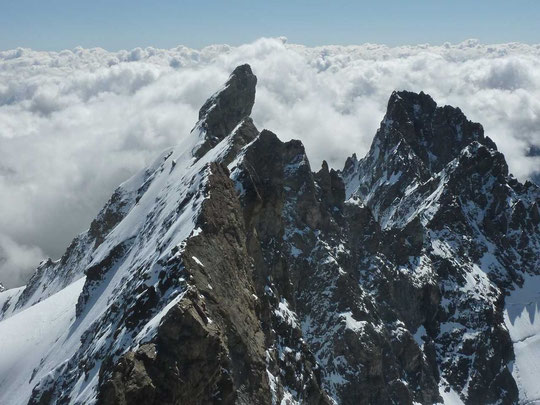 Les splendides Arêtes de la Meije