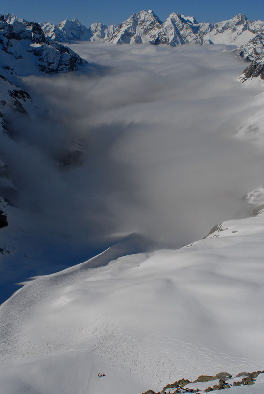 Pour notre dernier weekend là haut, il faisait grand beau au dessus de 2500m... 