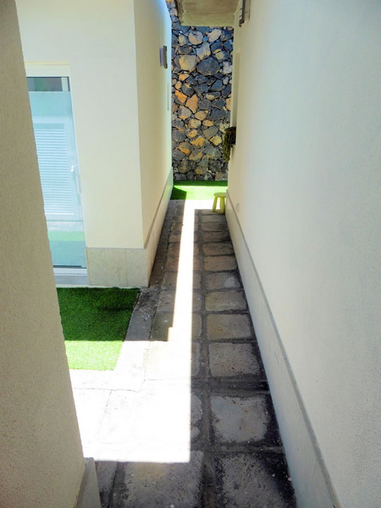 Zugang zum separaten Apartment