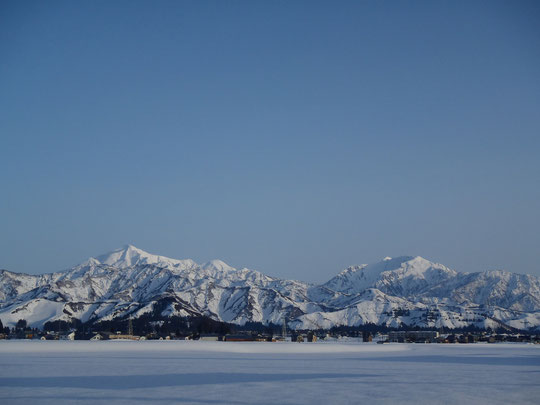 越後駒が岳と八海山