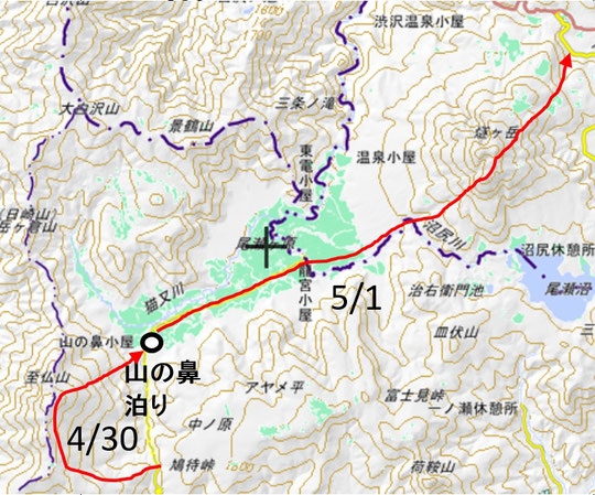 地図：国土地理院HPより