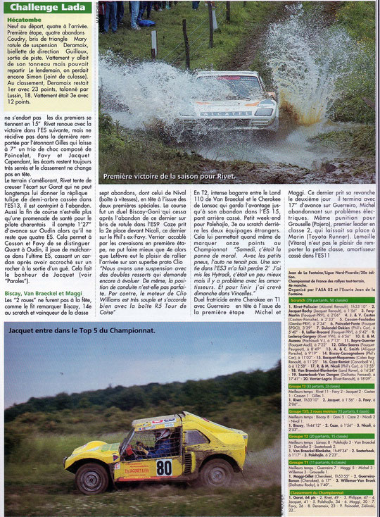 1995 - Rallyes Magazine - Jean de la Fontaine