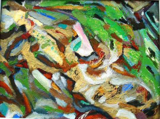 Coral Roberta  - Primavera - olio tela - 40 X 30