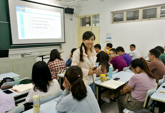 2019年9月，本科生《金融系统工程学》开学第一课