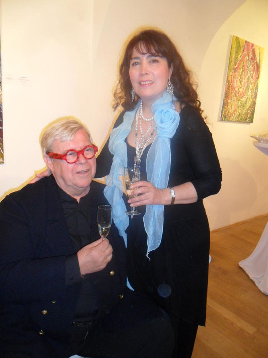 Galeriest Günther W. Wachtl & Nese Banu Argadal