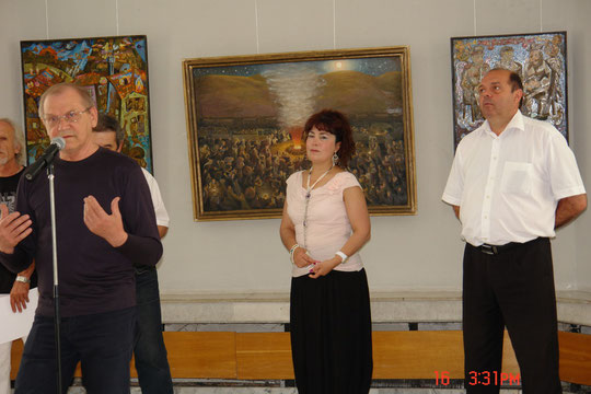 Ukra Ukrayna Milletleri Ressamlar Birligi Kirim Bolumu Baskani Nikolay Sergeyevic Morgun, Nese Banu