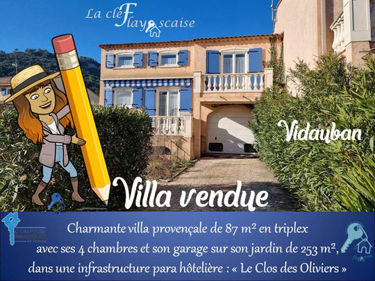 Sous promesse de vente, en attente de la réitération.
