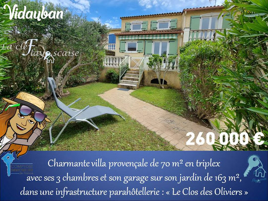 Cliquez sur la rubrique à droite "Villas dans le Clos des Oliviers à Vidauban" pour avoir + de photos. Vous pourrez découvrir alors un dossier de présentation complet et détaillé.