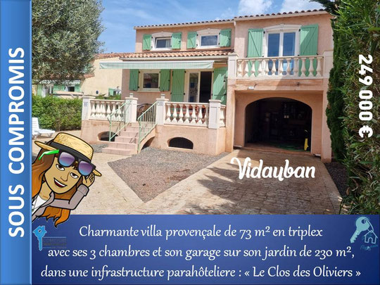Cliquez sur la rubrique à droite "Villas dans le Clos des Oliviers à Vidauban" pour avoir + de photos. Vous pourrez découvrir alors un dossier de présentation complet et détaillé.