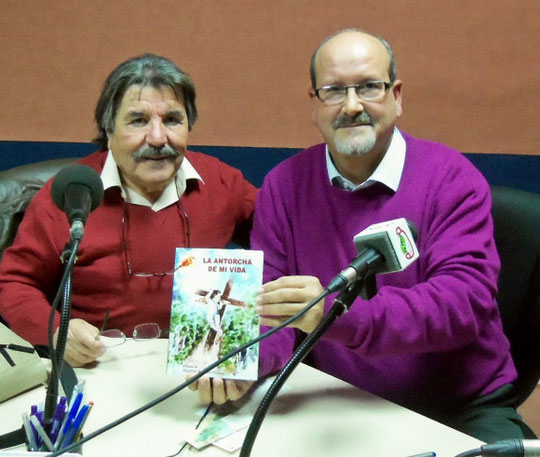 Con José Martínez locutor de ONDA RADIO 92