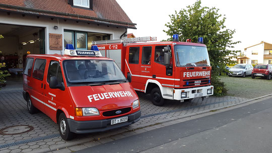 Die Fahrzeuge der FF Oberpreuschwitz
