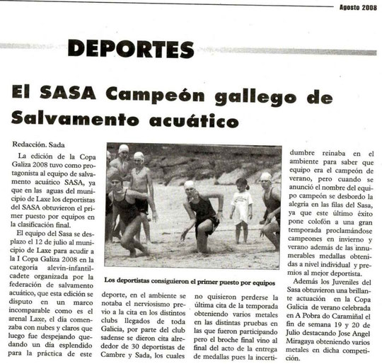 Salvamento Sada SASA