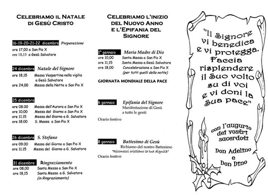 Programma di fine anno 2011
