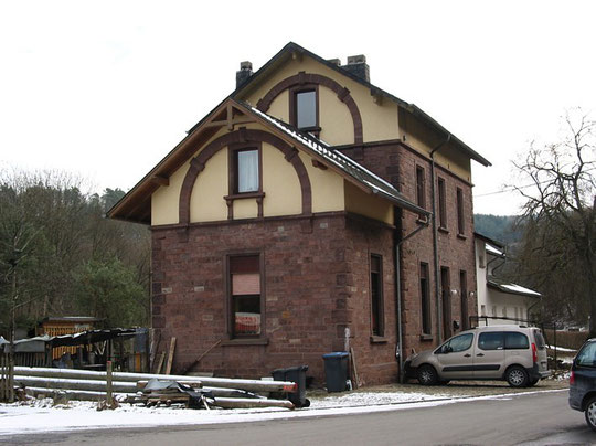 Historisches Bahnhofsgebäude "Pluwig-Hammer"