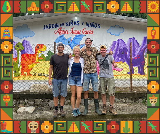 Herping in Mexico is like a playground! The team for the final two weeks: Robin, Laura, me and Sander.