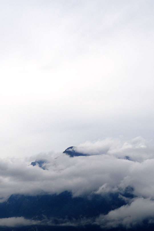 Nebel im Albpachtal (Österreich)