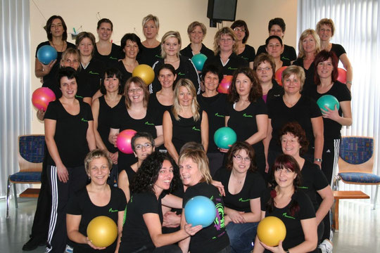 die Fitnessgruppe in 2010