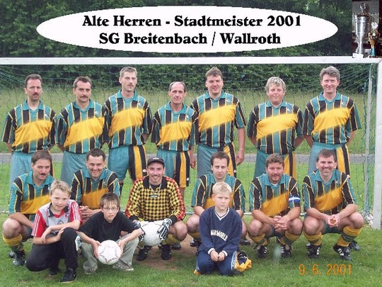hinten rechts:  Werner Bensing, Volker Schultheis, Peter Simon, Holger Hommel, Jörg Schütz, Heinz Müller, Axel Wagner vorne rechts: Harald Seelig, Michael Sacher, Uwe Knöll, Ralf Triebensky, Frank Richter, Bernd Leipold 