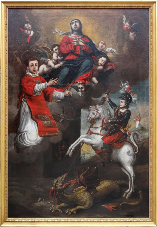 Quenza - le même tableau après la restauration d'Anne Leonetti (cl. M.-E. Nigaglioni)