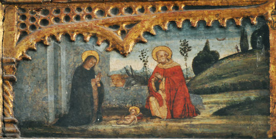 Calvi Eg St Jean-Baptiste - Barbagelata - Predelle du retable de St Jean 1498