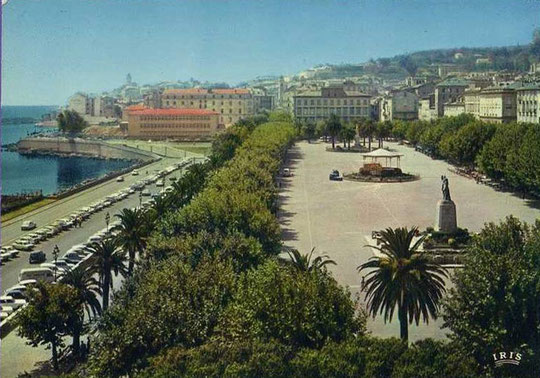 Bastia - Place Saint-Nicolas (CPA)