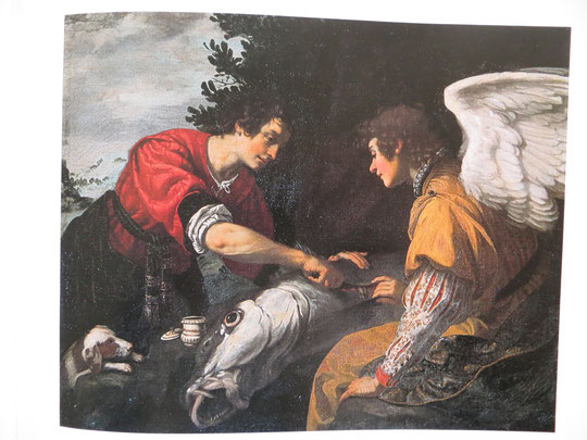Jacopo Vignali - Le Jeune Tobie et l'ange - vers 1623) - Florence - Offices