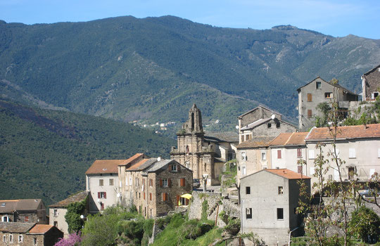 Prunelli di Casacconi - Le village et son église