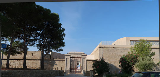 Calvi - Entrée du Fort Charlet- Centre de Conservation préventive du Patrimoine
