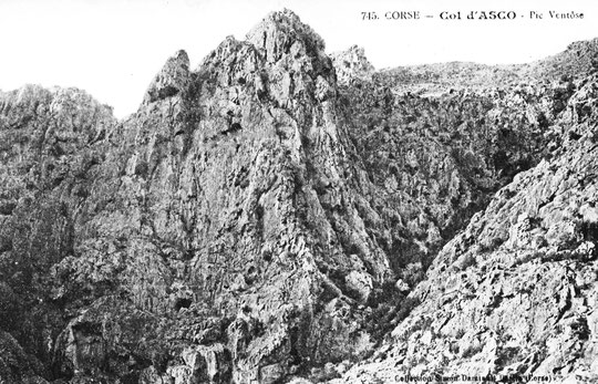Gorges de l'Asco - Lieu-dit "Ventose"