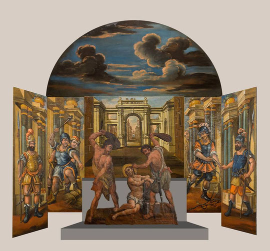Flagellazione e teatrino di Ligo - 1778 - (extrait du catalogue de l'exposition)