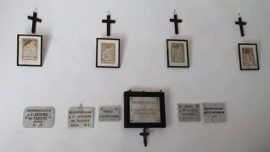 Chemin de croix et ex-voto