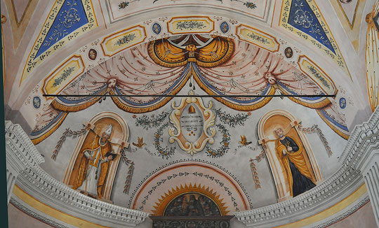 San Nicolao - Décor peint de Luigi Polleri 1812-1829