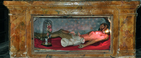 Christ gisant en 2012