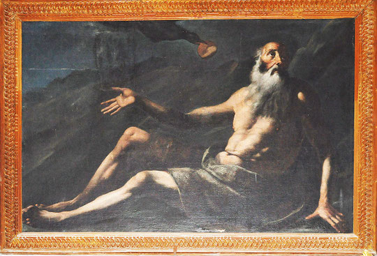 Palasca - Eglise de l'Annonciation - St Paul ermite et le corbeau (legs Fesch)