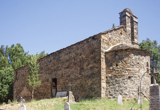 Sermano (Cortenais) Chapelle St Nicolas - Fresques du XVè s.
