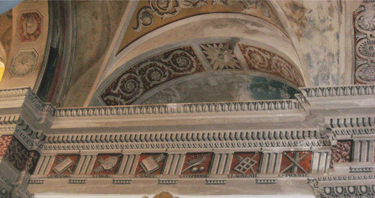 Cateri-Eglise Notre-Dame des Anges - stucs de Fortius-Joseph Marchesi XIXe s.